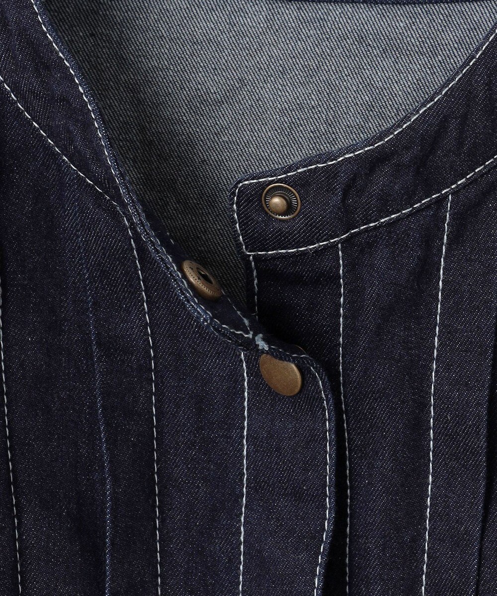 Feroux デニムミディ ワンピース 