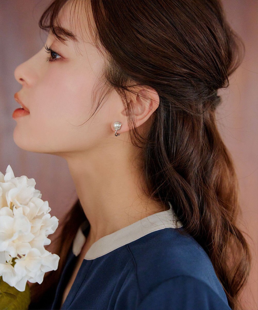 Tiaclasse 【5TYPEアソートデザイン・金属アレルギー対応】パールイヤリング・ピアス 