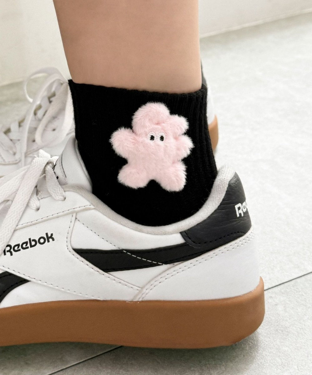 WEGO ぬいぐるみアンクルパイルソックス 