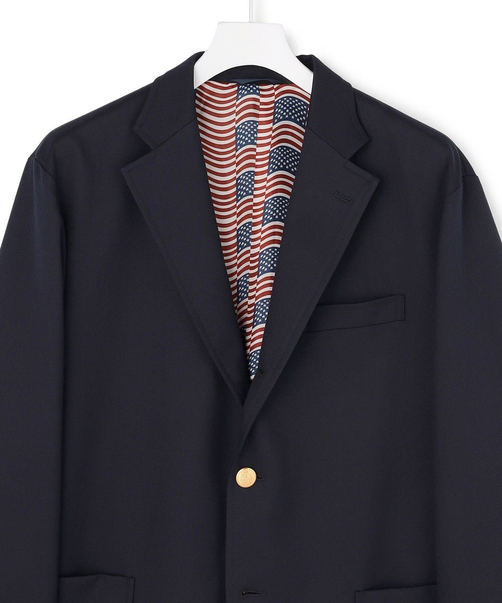 J.PRESS YORK STREET 【UNISEX】シングルブレザー / 3B / 金釦 / 背抜き 