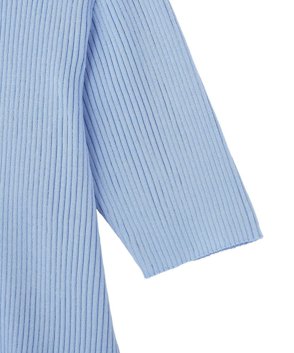 earth music&ecology ミニフリルポロカーディガン 