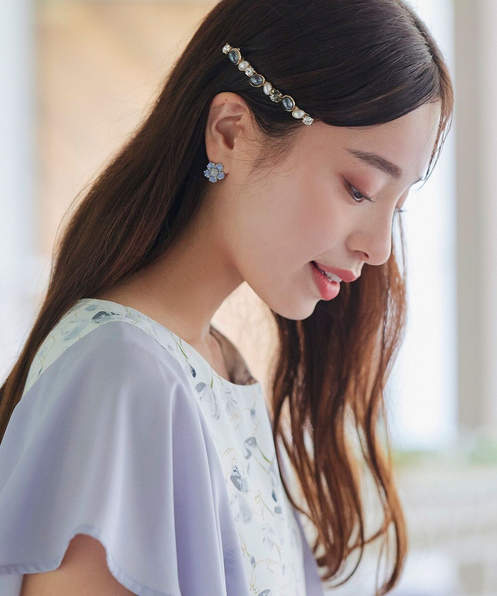 Tiaclasse ストーン＋パール　ワンロウバレッタ 