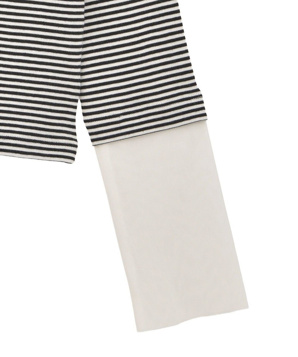 AMERICAN HOLIC 袖チュールレイヤードプルオーバー 