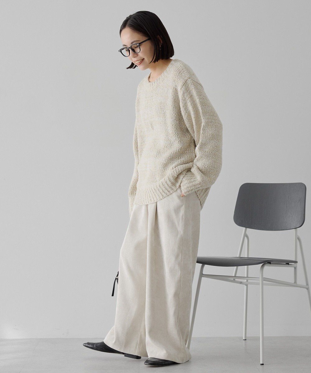 AMERICAN HOLIC メランジルーズニットプルオーバー 