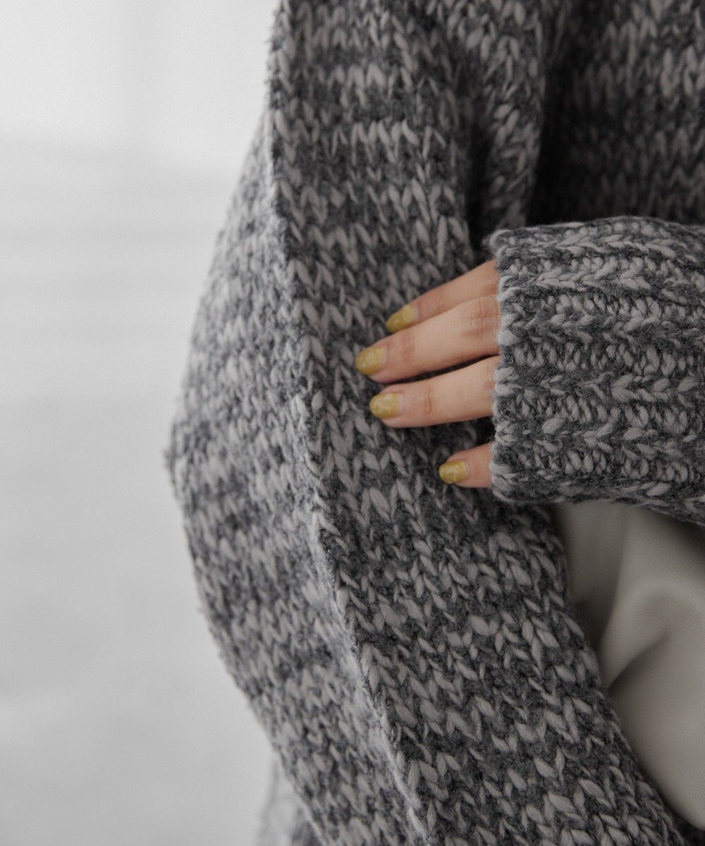 AMERICAN HOLIC メランジルーズニットプルオーバー 