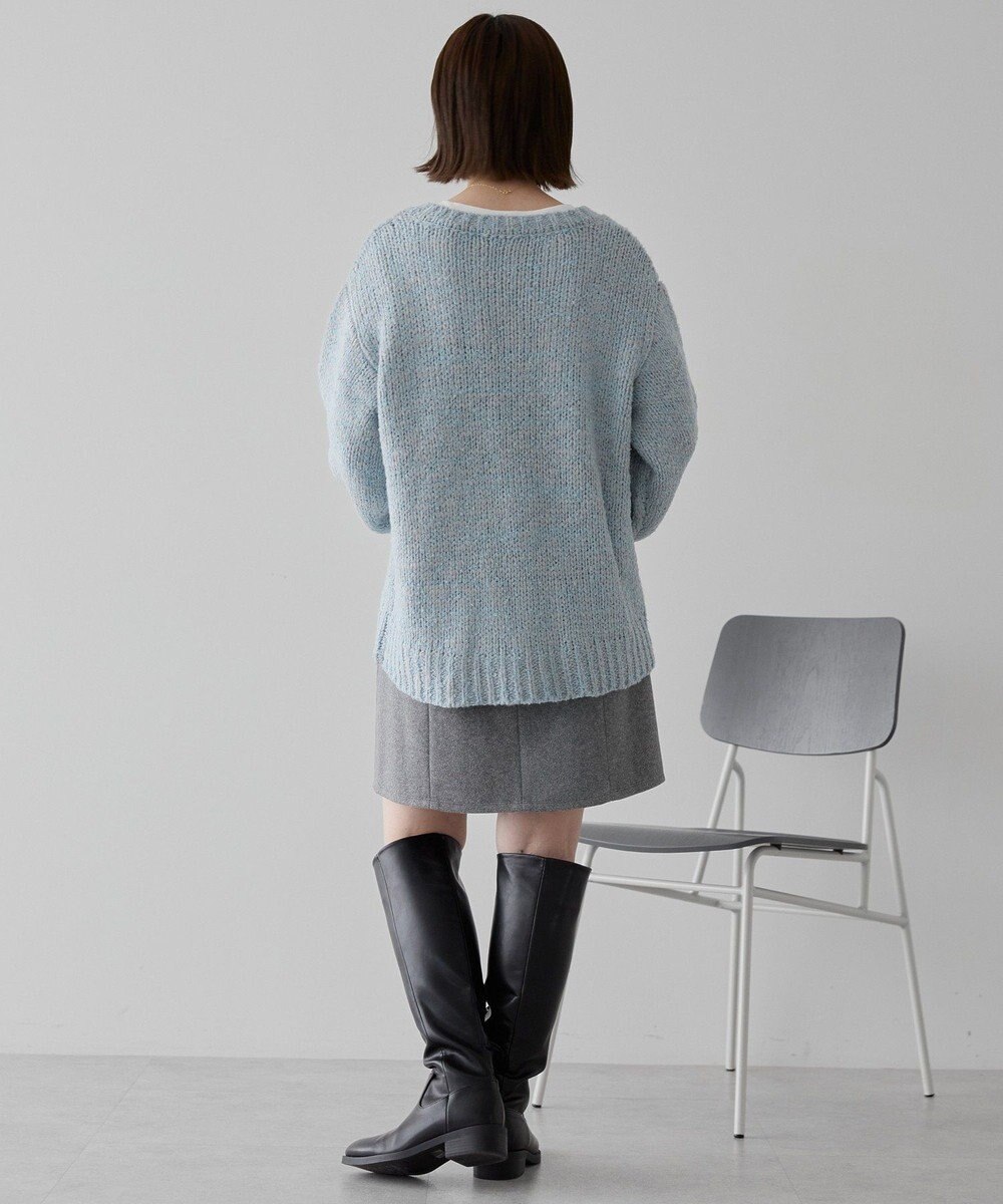 AMERICAN HOLIC メランジルーズニットプルオーバー 