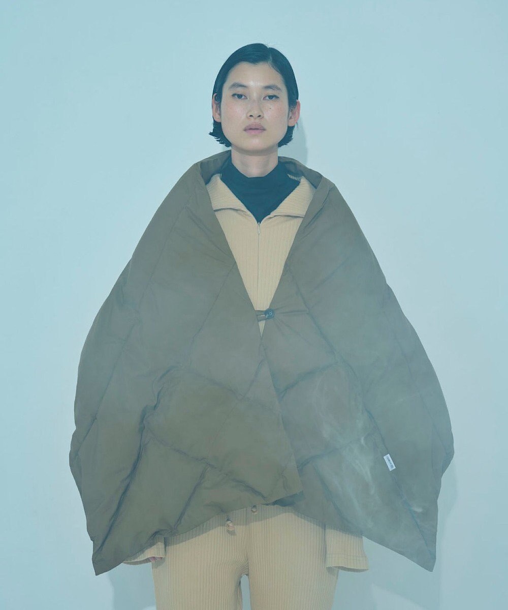 KWD 【日本製/UNISEX】DOWN SHAWL ポーランドホワイトグースダウンショール 