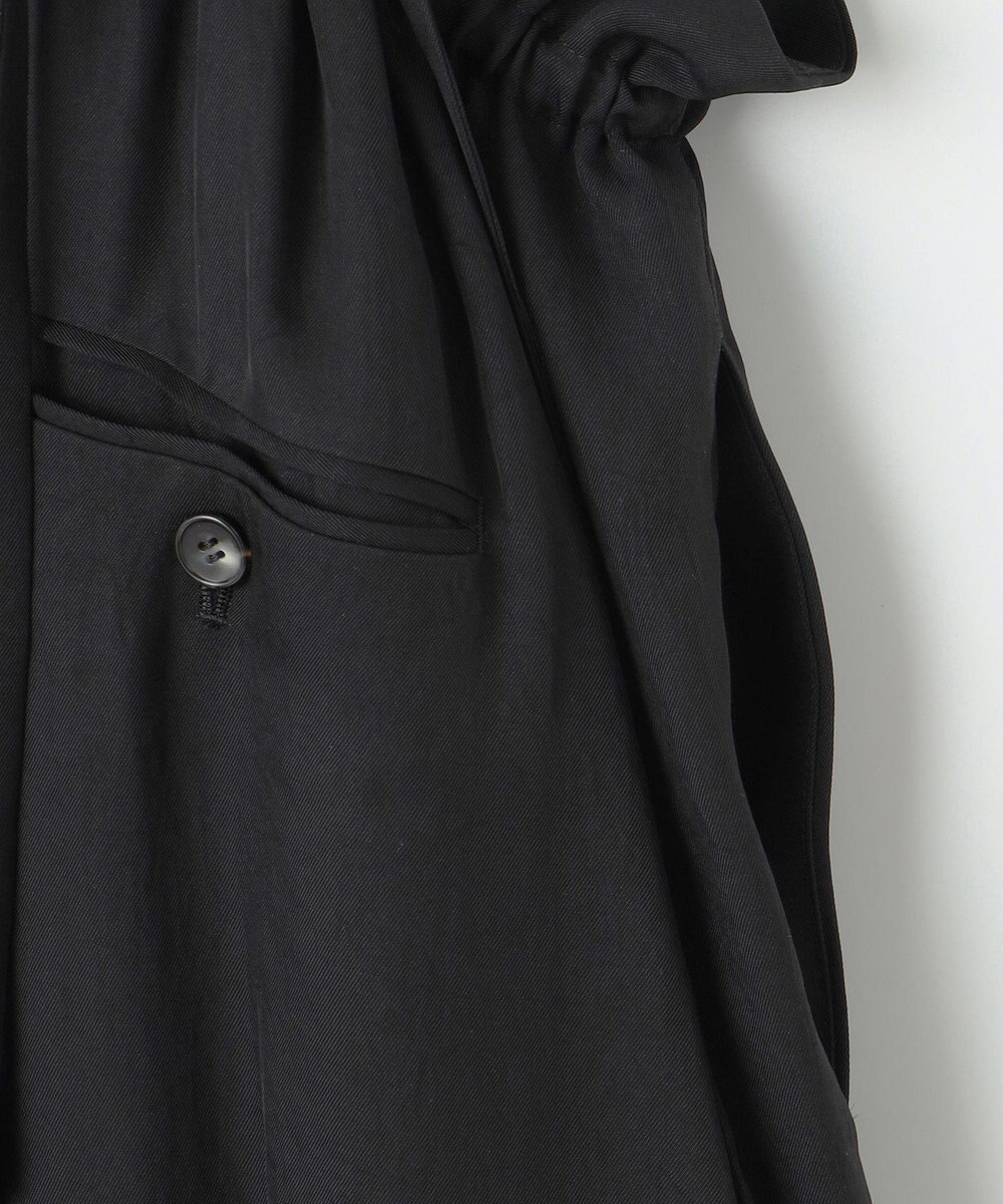 23区 【SACRA】アセテートブライトツイル サロペット 