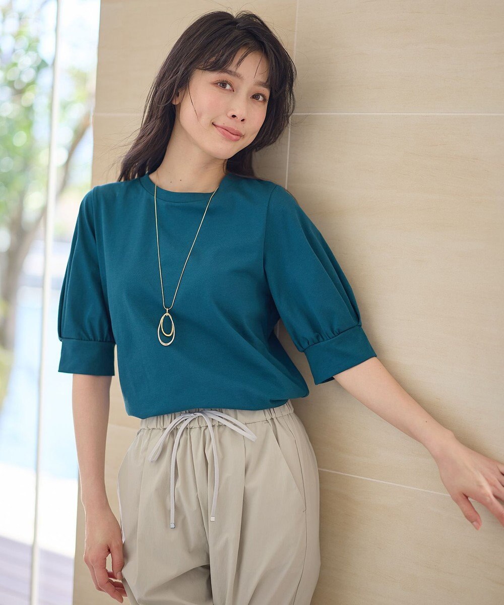 ANY 【洗濯機可】パフスリーブプルオーバー 