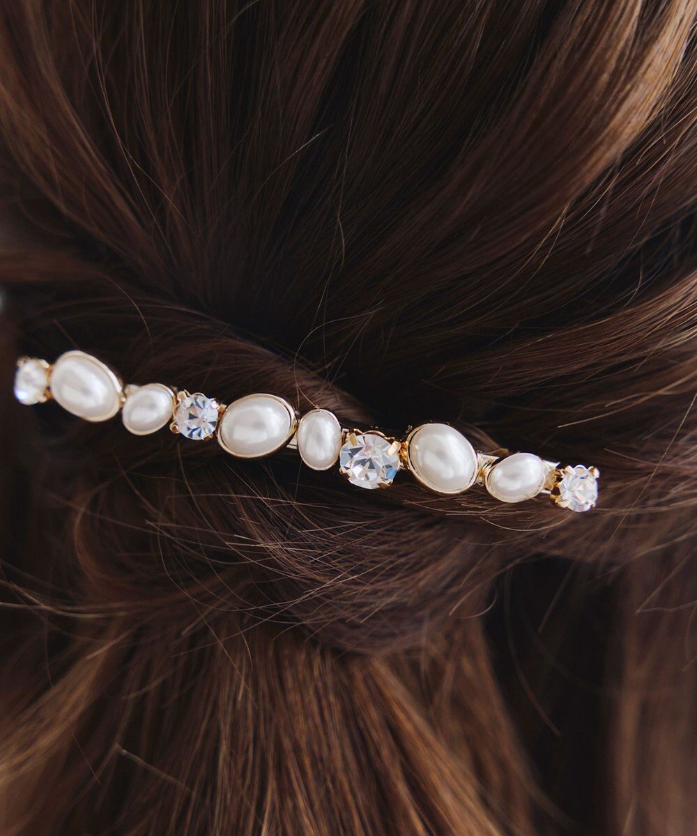 Tiaclasse ストーン＋パール　ワンロウバレッタ 