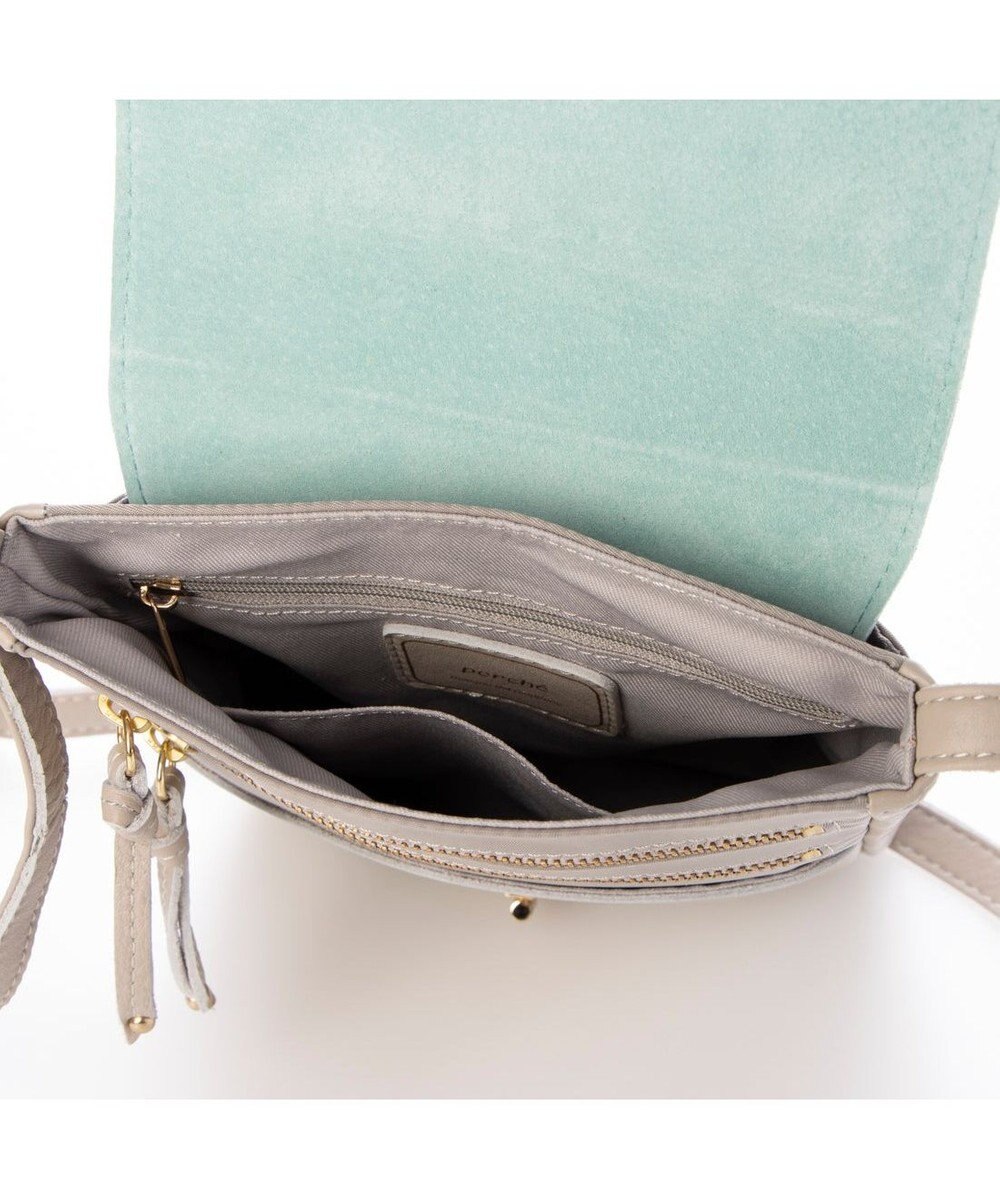 UNBILLION ペルケ perche / 7ポケットレザーポシェット 