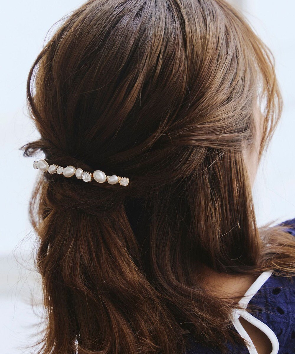 Tiaclasse ストーン＋パール　ワンロウバレッタ 