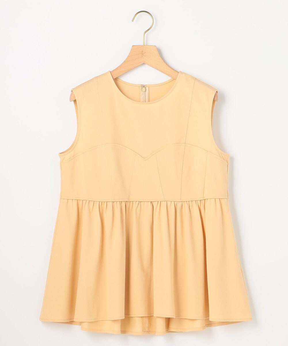 組曲 【先行予約・WEB限定】サマージャージー ペプラムカットソー 