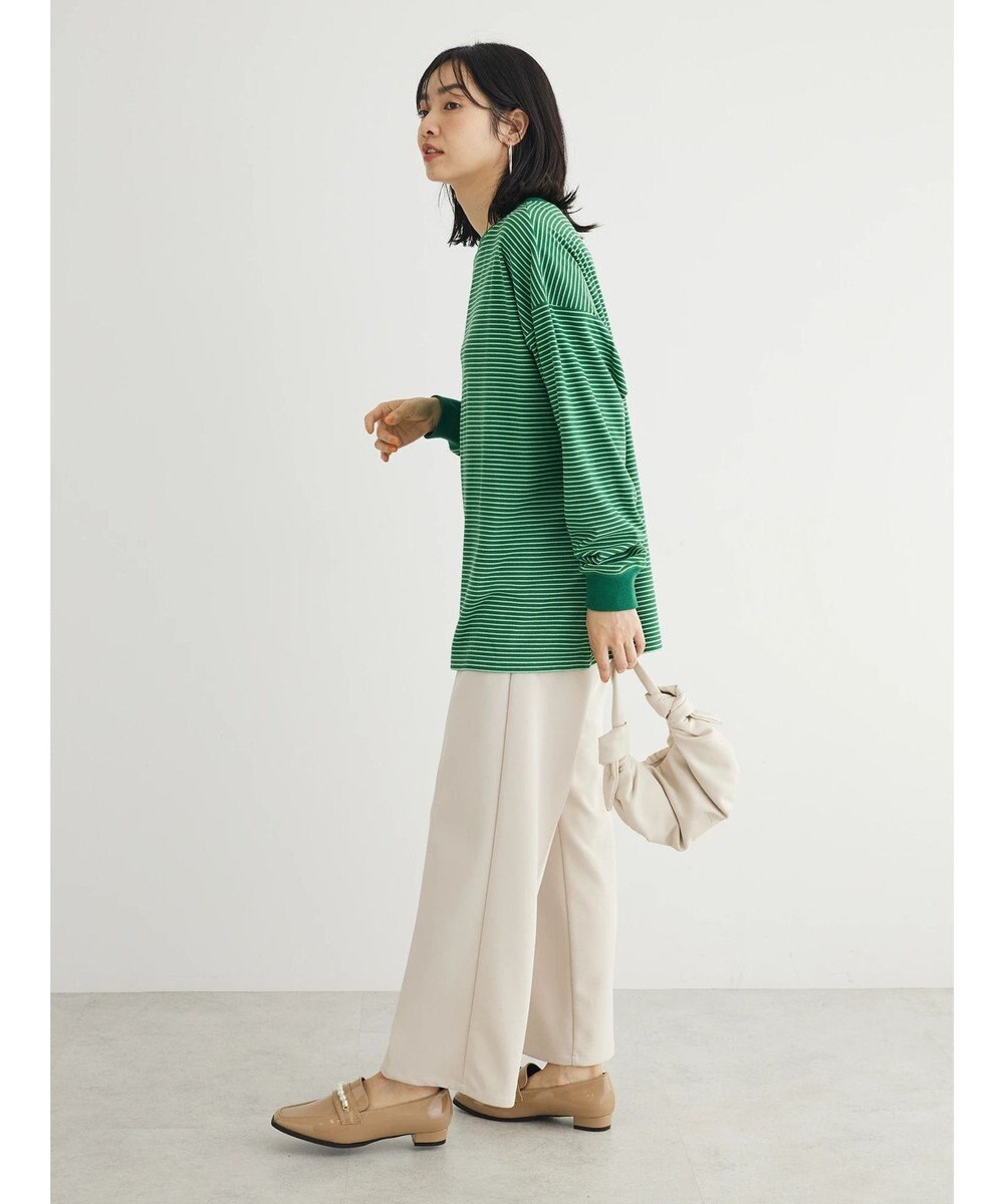 Green Parks マシュマロタッチボーダープルオーバー 