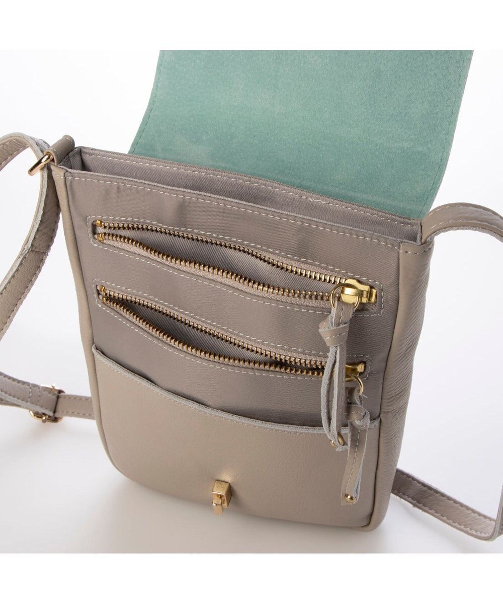 UNBILLION ペルケ perche / 7ポケットレザーポシェット 