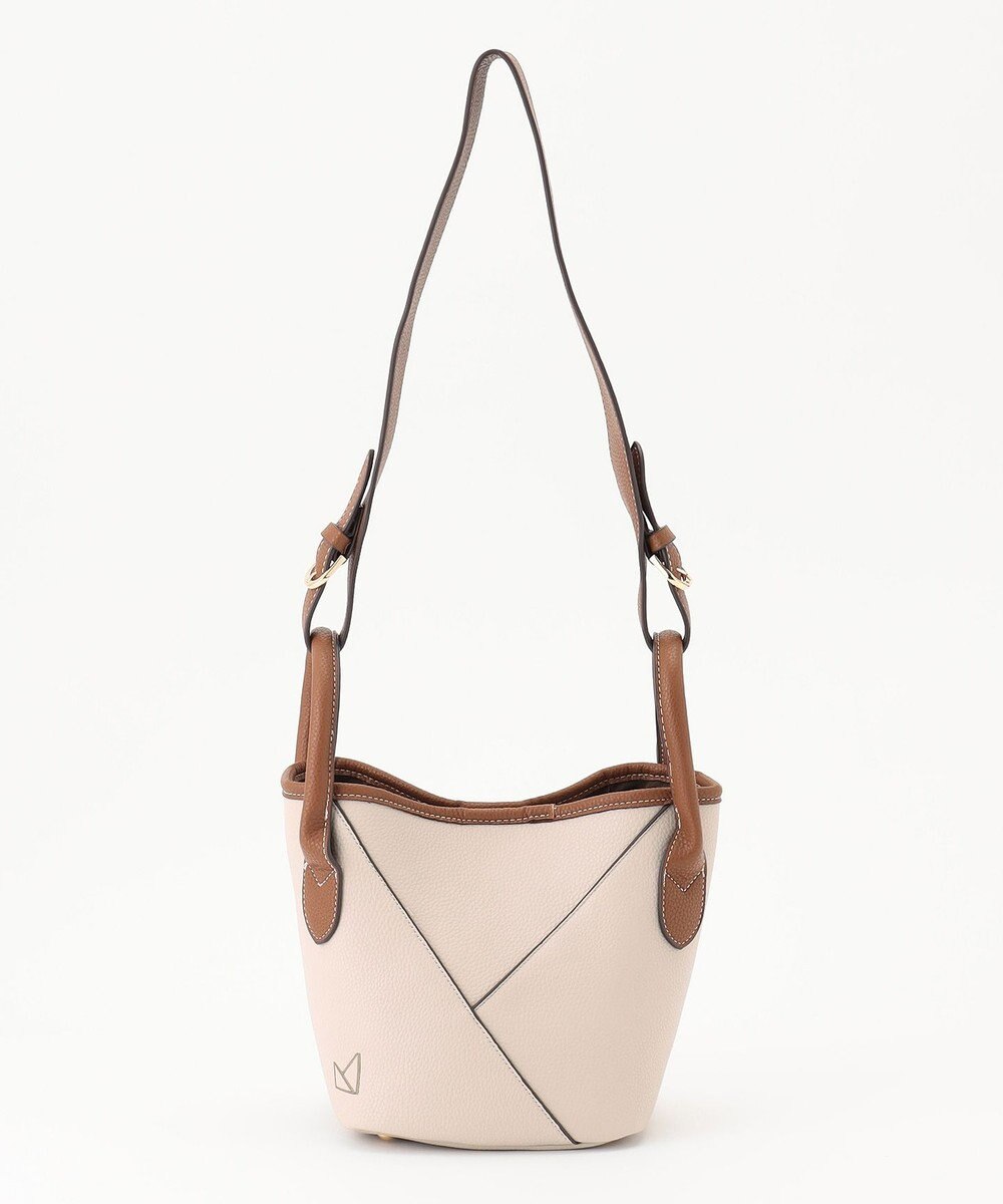 LA BAGAGERIE 【maison vert】 【シュリンク合皮・軽量】変形2WAYミニバッグ 