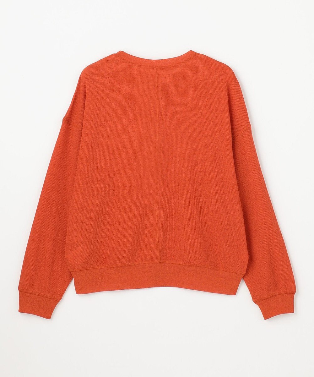 ANY シアーワッフルカーディガン 