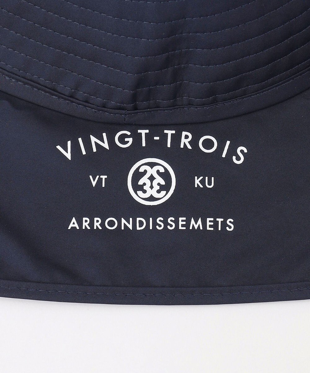 23区GOLF 【UNISEX】日常使いもしやすいシンプルデザイン 首後ろもしっかケアするネックカバー付バケットハット ギフトにもおすすめ◎ 