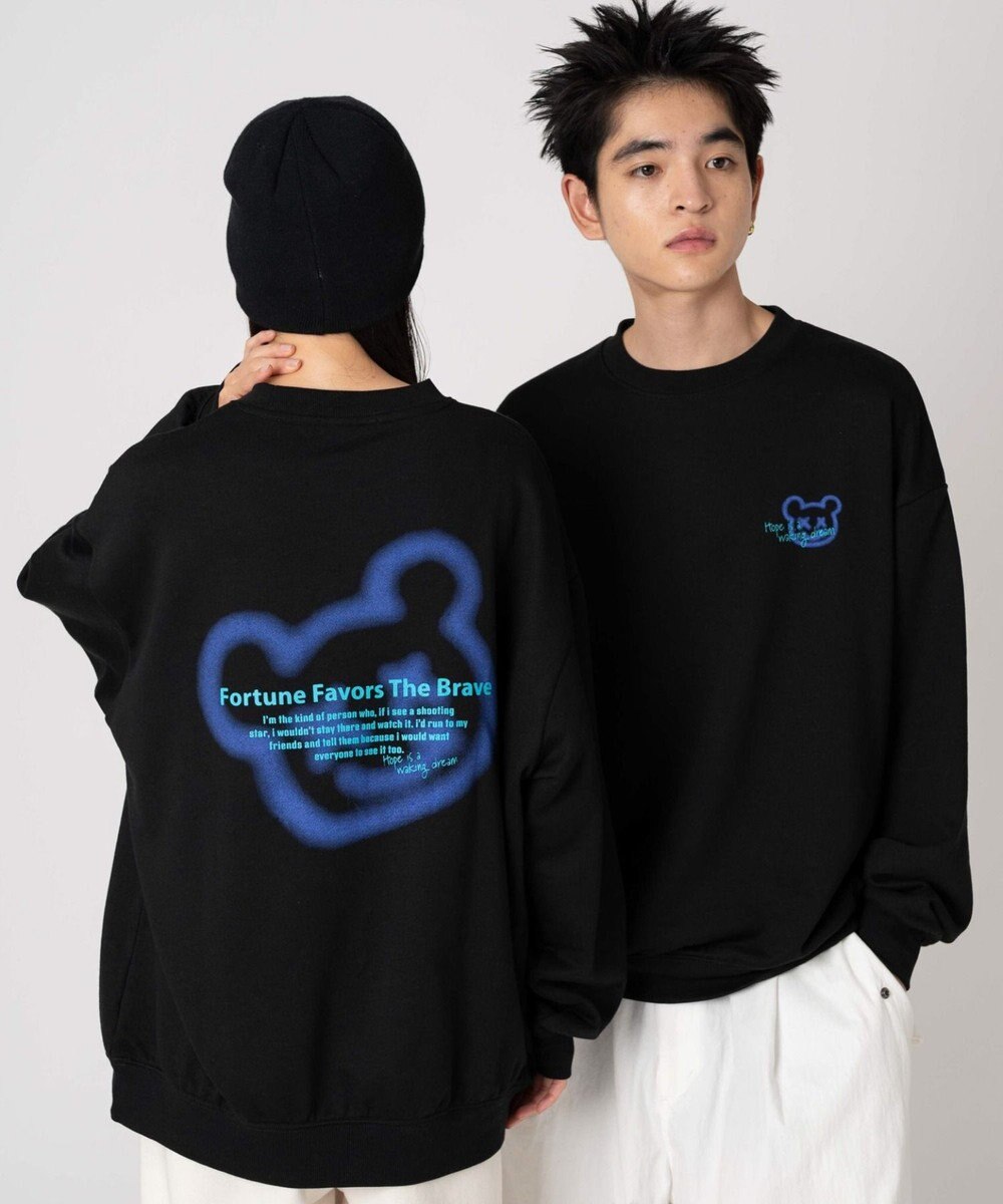 WEGO 【ユニセックス着用ITEM/SMLサイズ展開】アソートグラフィックプルオーバー2 