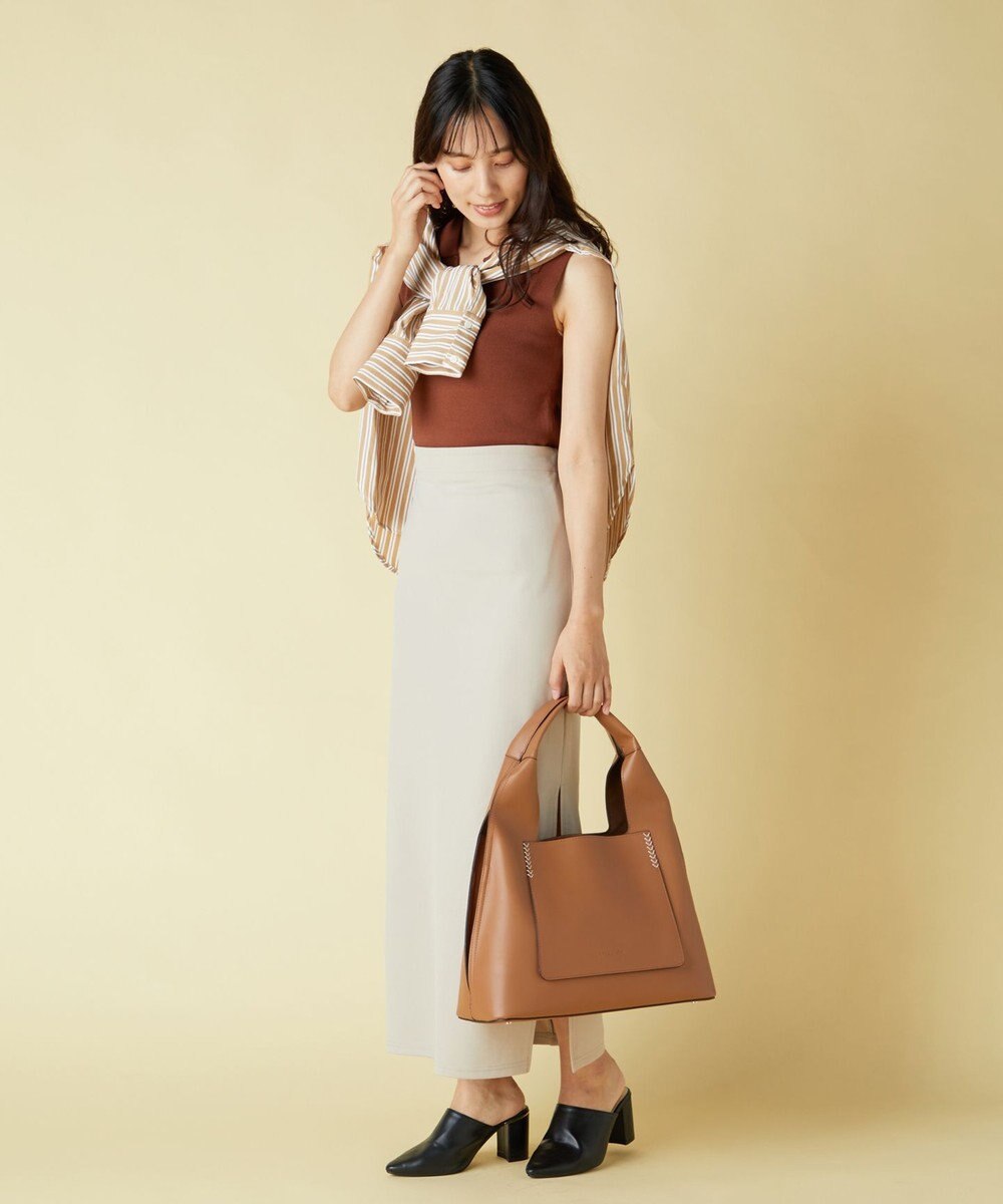 LA BAGAGERIE 【veganview】triangle shape tote bag 