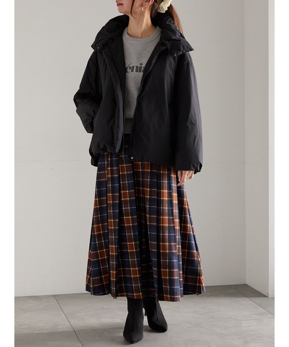 Te chichi ラインストーンレタードニットプルオーバー 