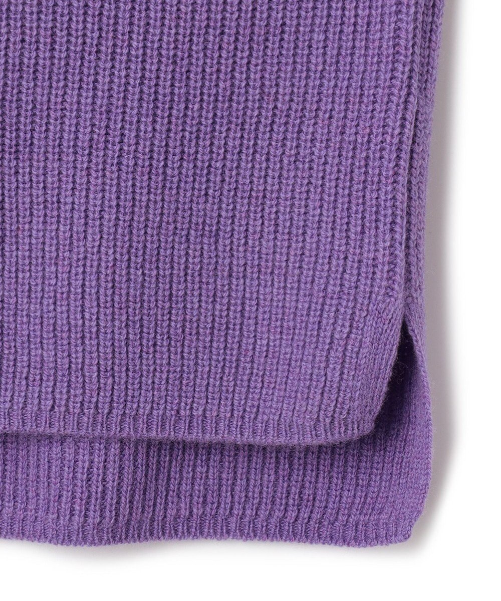 J.PRESS YORK STREET 【WOMEN】ウールカシミヤ ボトルネックショートニット 