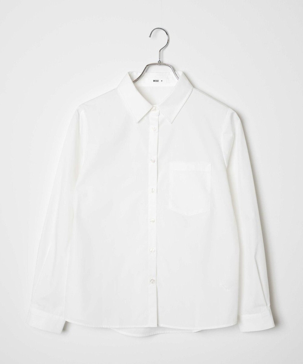WEGO 【SCHOOL ITEM】スクールシャツL／S 