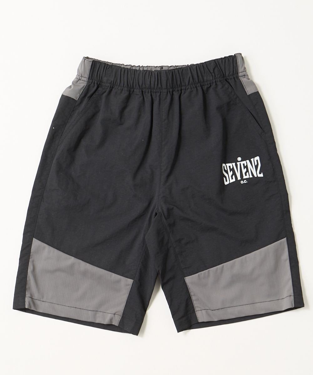 OP／FILA 【SEVEN2】異素材切替ナイロンパンツ 