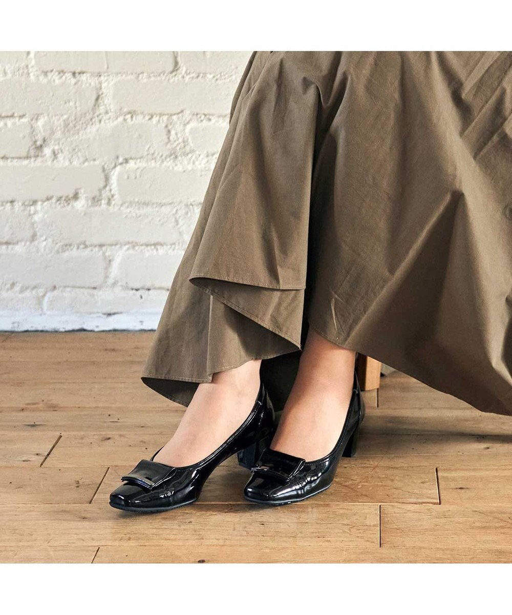 Riz raffinee <Riz raffinee>【レイン対応】スクエアトゥレインパンプス 