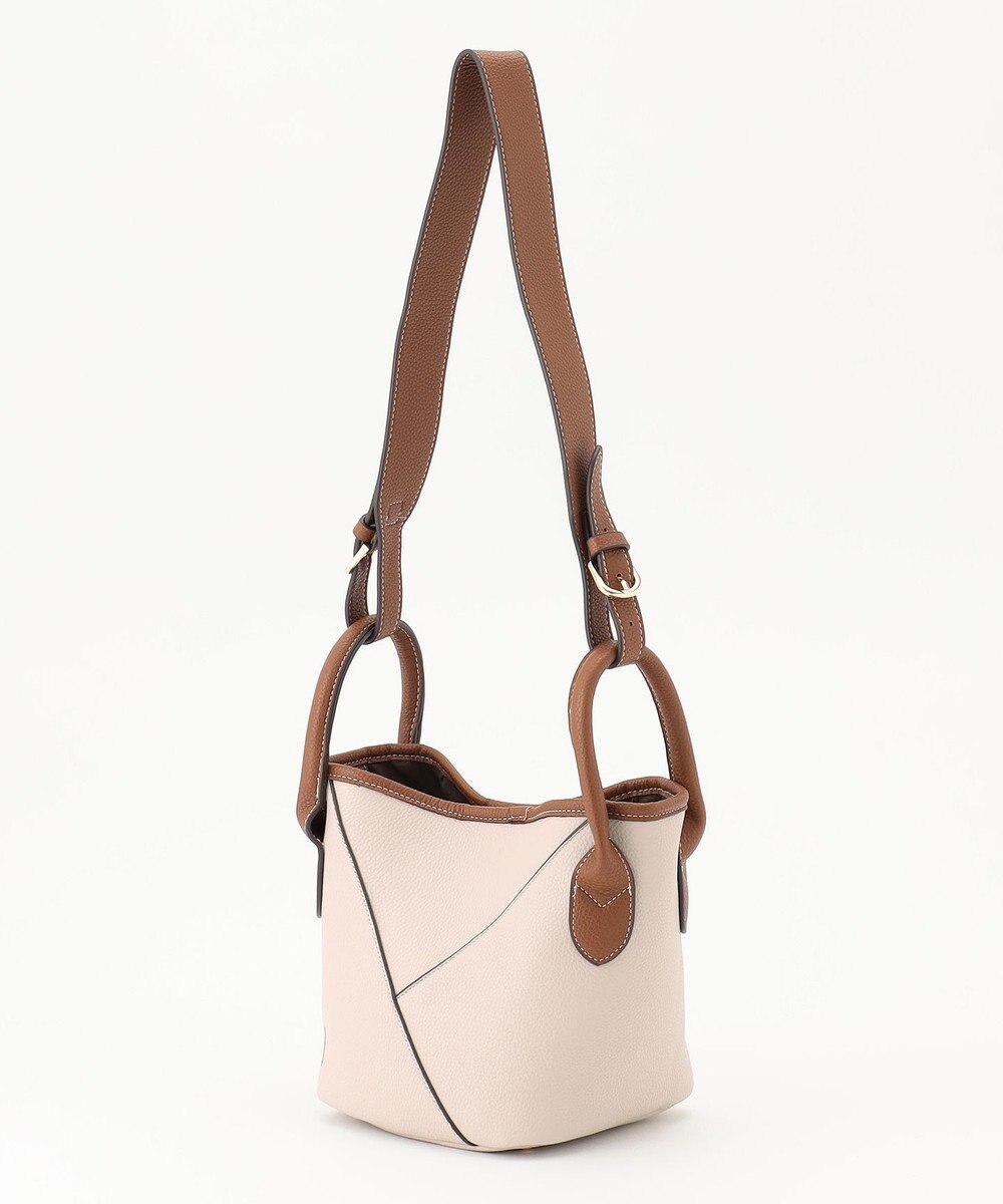 LA BAGAGERIE 【maison vert】 【シュリンク合皮・軽量】変形2WAYミニバッグ 