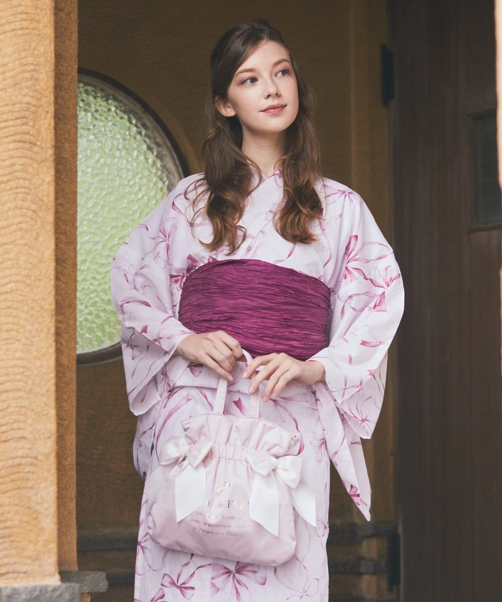 Maison de FLEUR リボン浴衣 