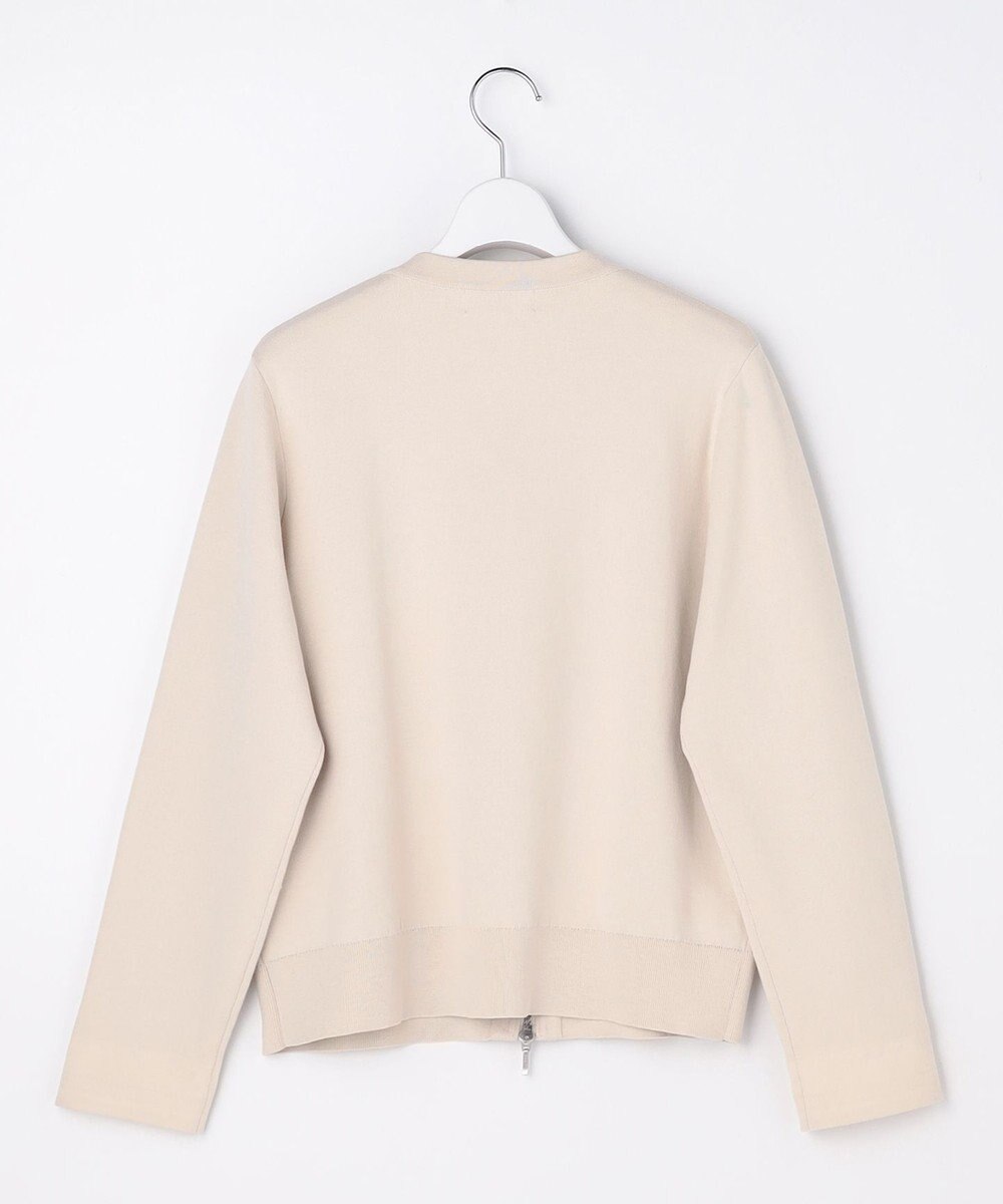 J.PRESS LADIES S INTERLOCK ニット ブルゾン 