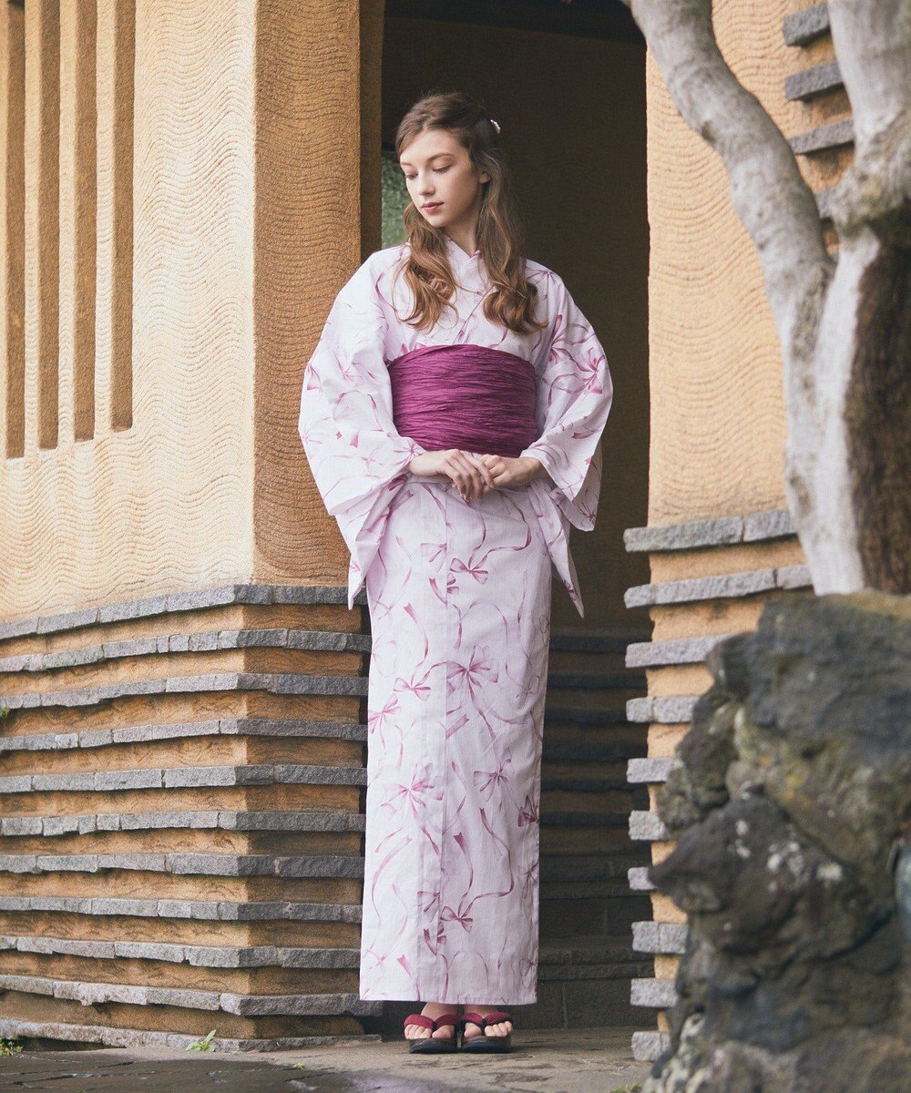 Maison de FLEUR リボン浴衣 