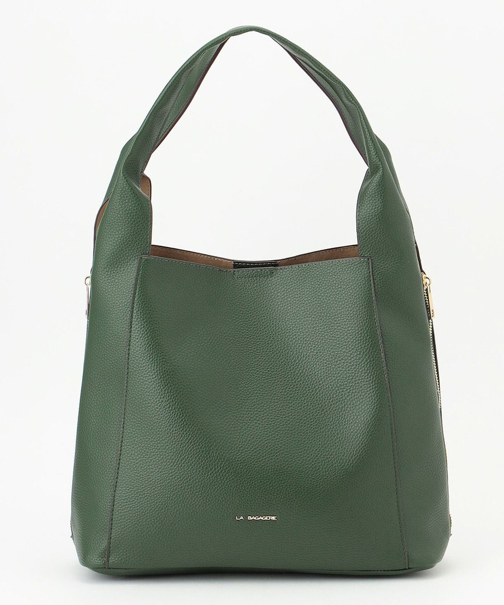 LA BAGAGERIE コンビカラー　ライトウェイトトート 