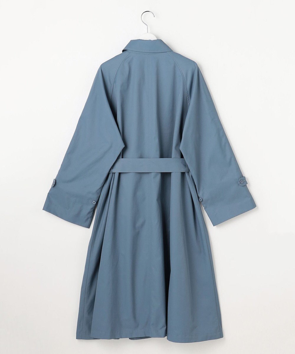 自由区 S コットンナイロンバルカラー コート 
