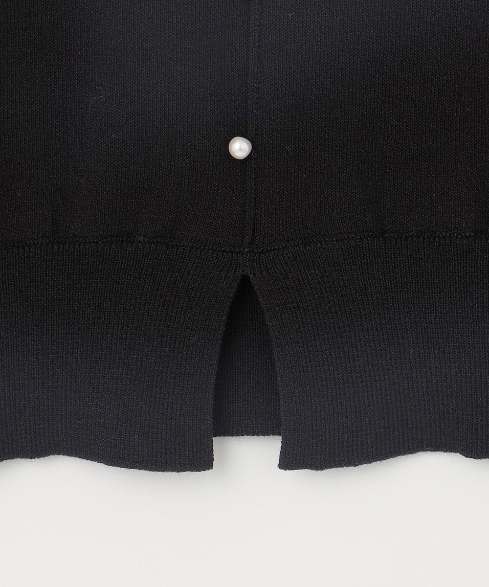 組曲 L シアーパフ袖 ニット 