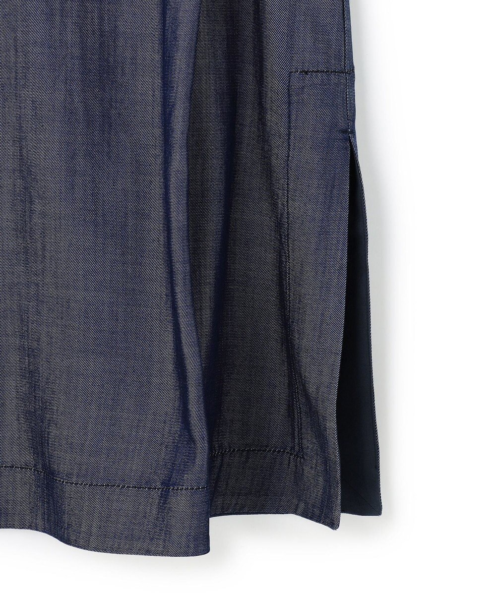 uncrave リヨセルデニム ノースリーブブラウス 