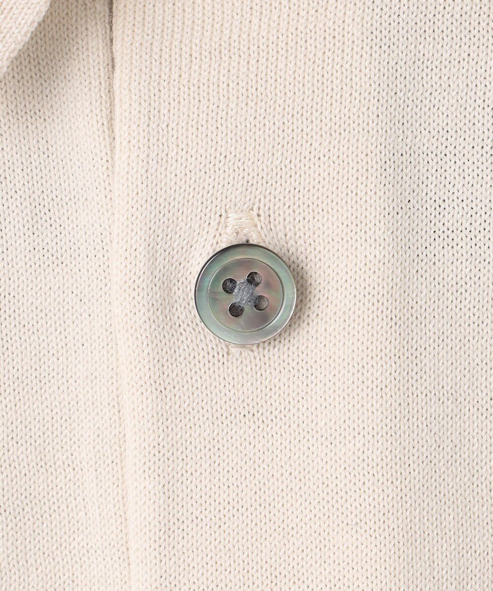 GOTAIRIKU 【ウォッシャブル】ハイゲージ ニットポロシャツ 