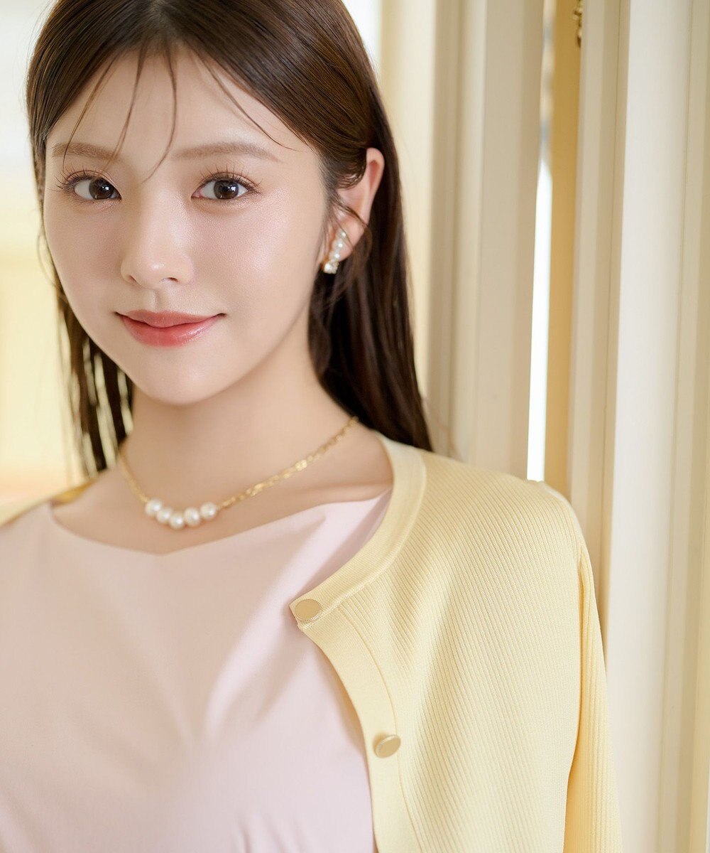 TOCCA LINE PEARL NECKLACE 淡水パールネックレス 