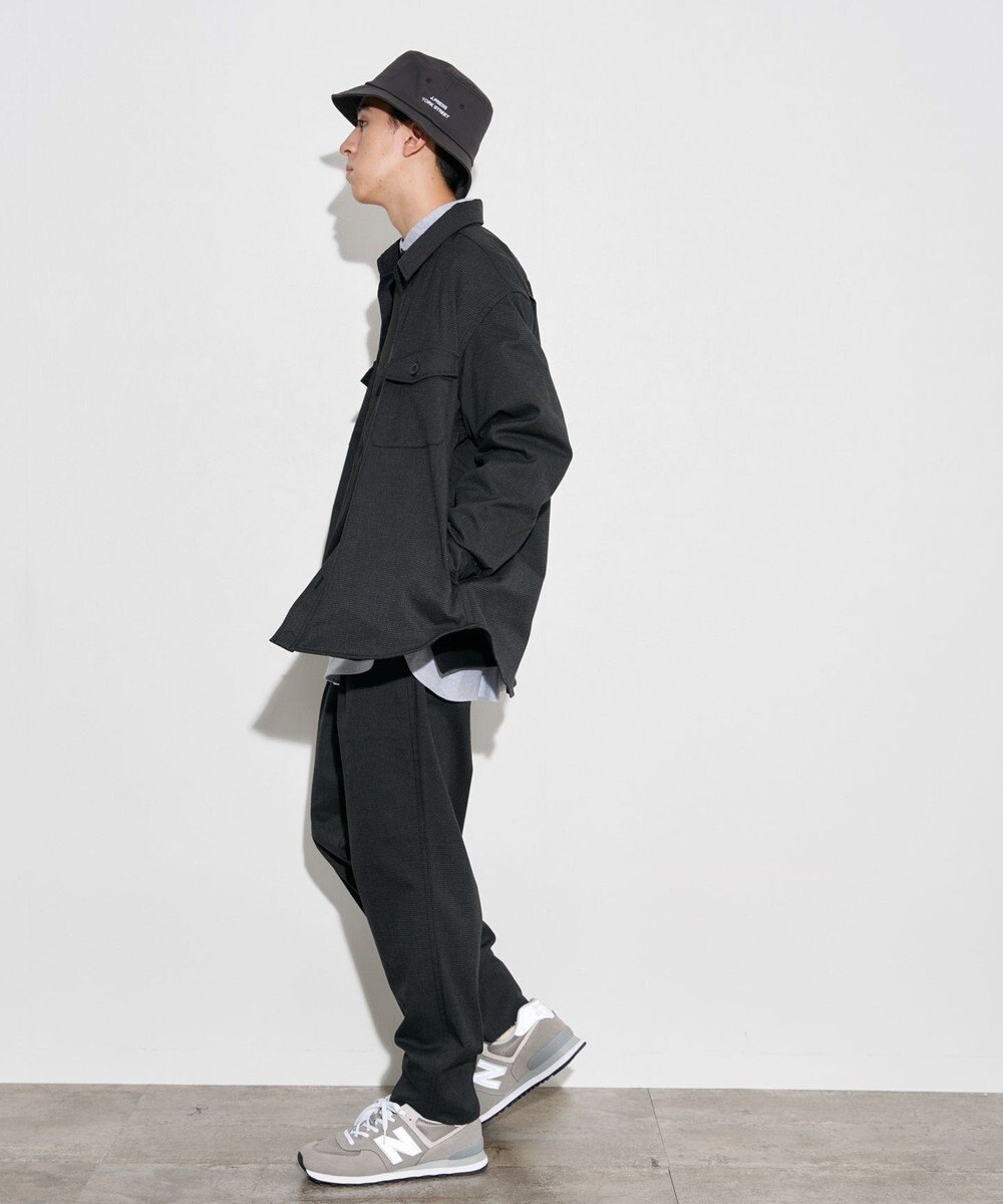 J.PRESS YORK STREET 【UNISEX】チェックストレッチイージーパンツ 