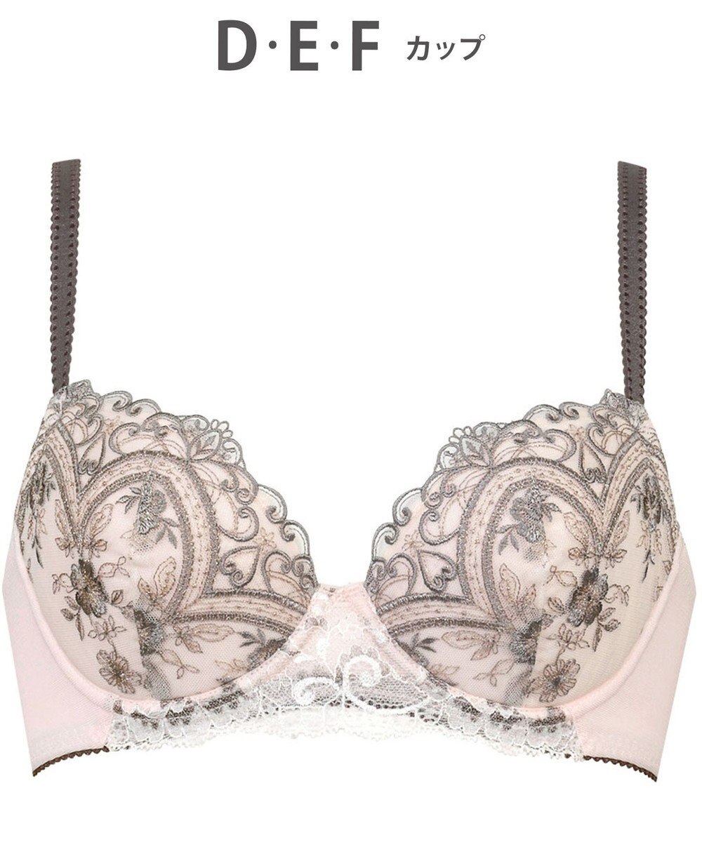 Wing ブラジャー Wing Lesiage 谷間ふっくら 脇高設計 サイドすっきり 【6000シリーズ】 ブラ PB6000 ウイング／ワコール 