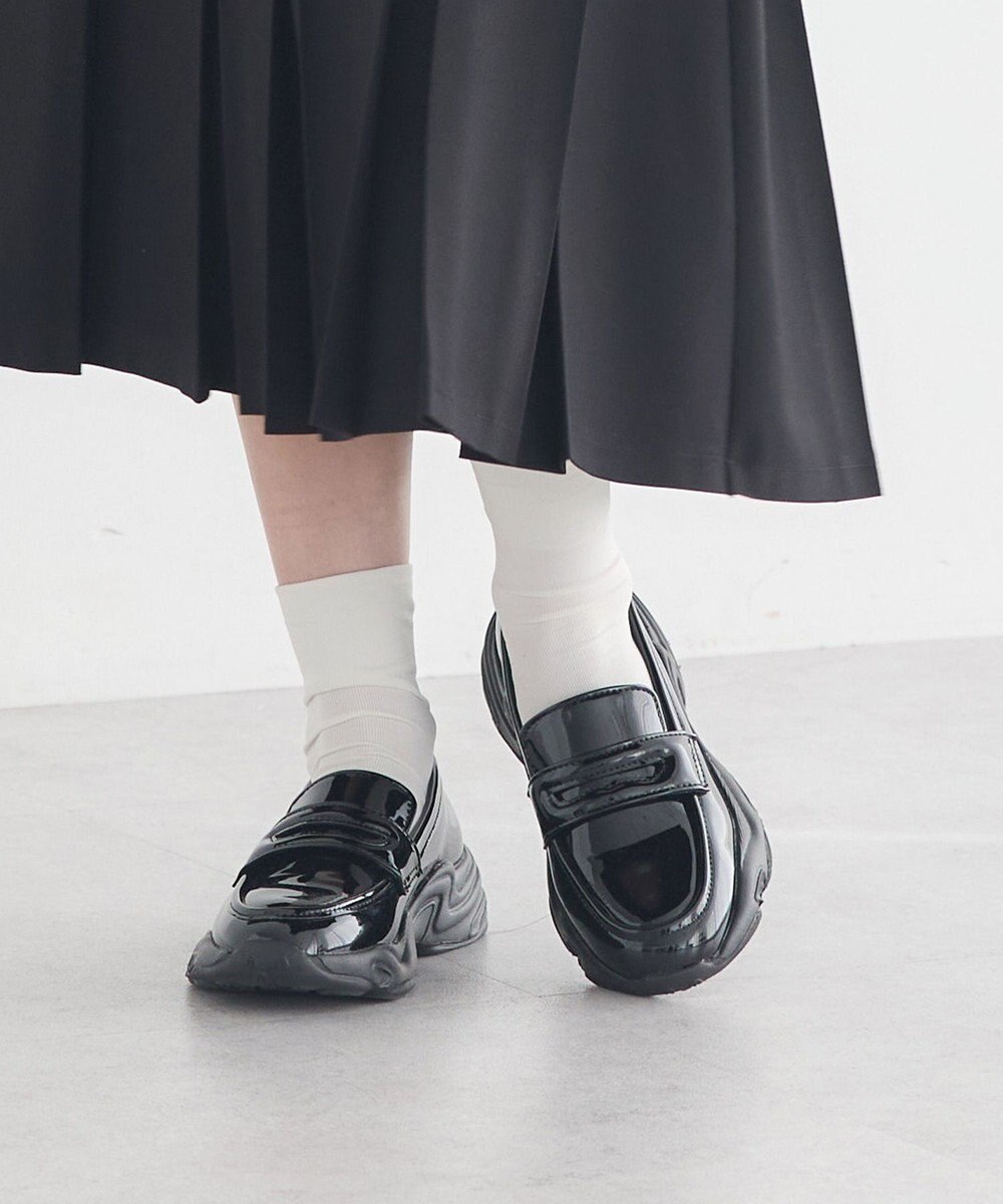 earth music&ecology 【軽量/厚底】スニーカーローファー 