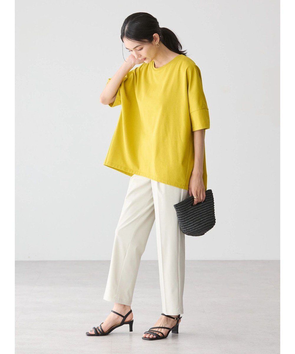 AMERICAN HOLIC 接触冷感バックタックカットプルオーバー 