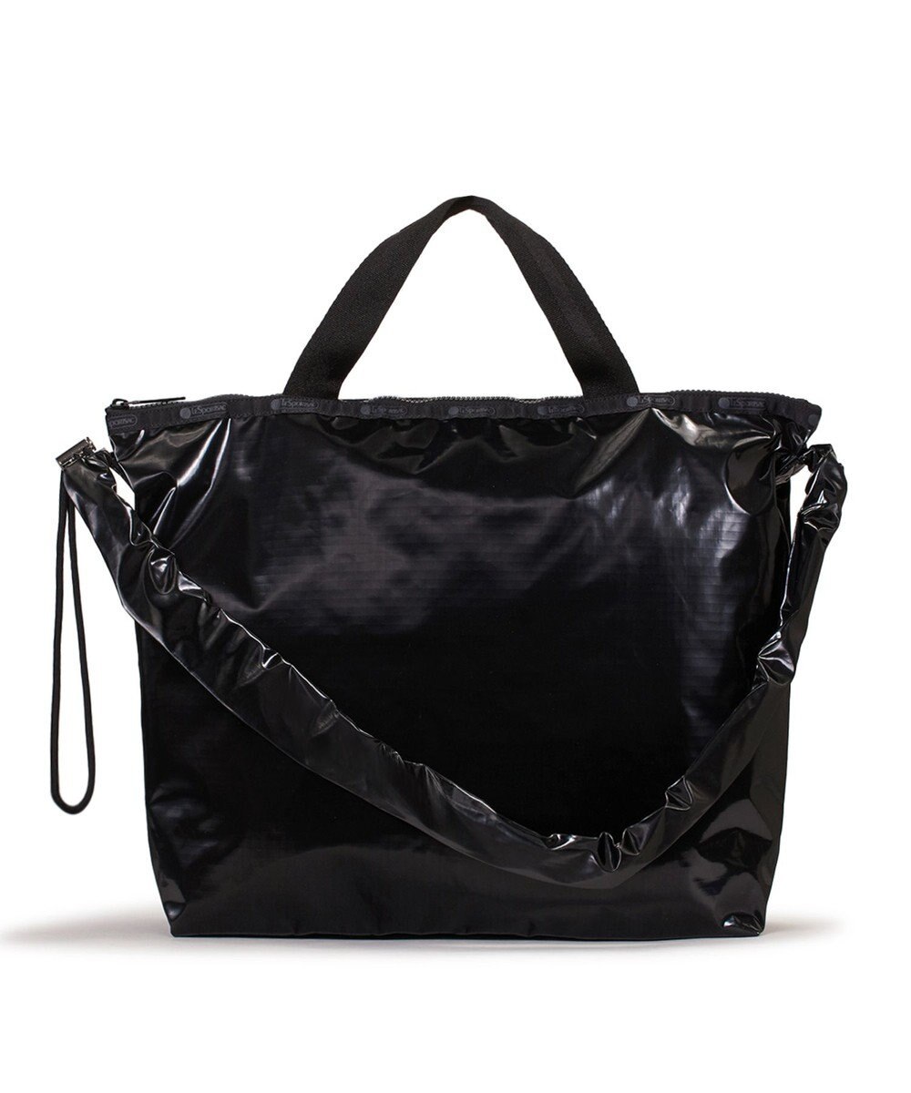 LeSportsac GH DAILY TOTE/ブラックシャイン 