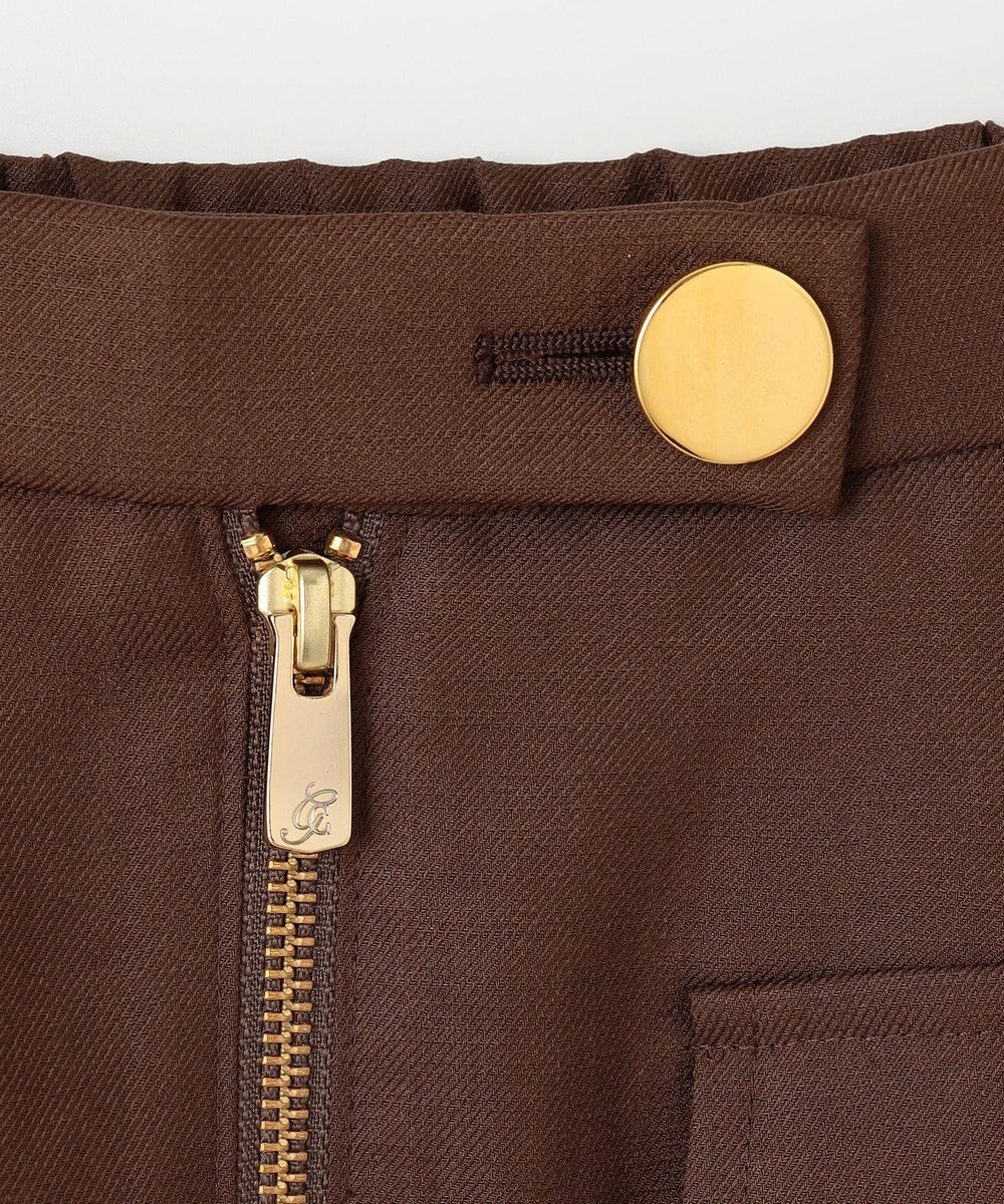 GRACE CONTINENTAL バイカラージップスカート 