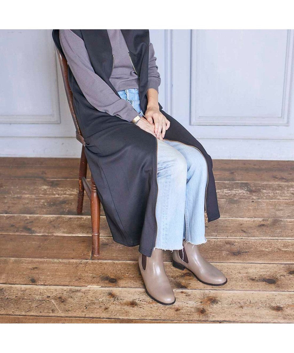 ing <ing>【WEB限定】【サスティナブルシリーズ】サイドゴアショートブーツ 