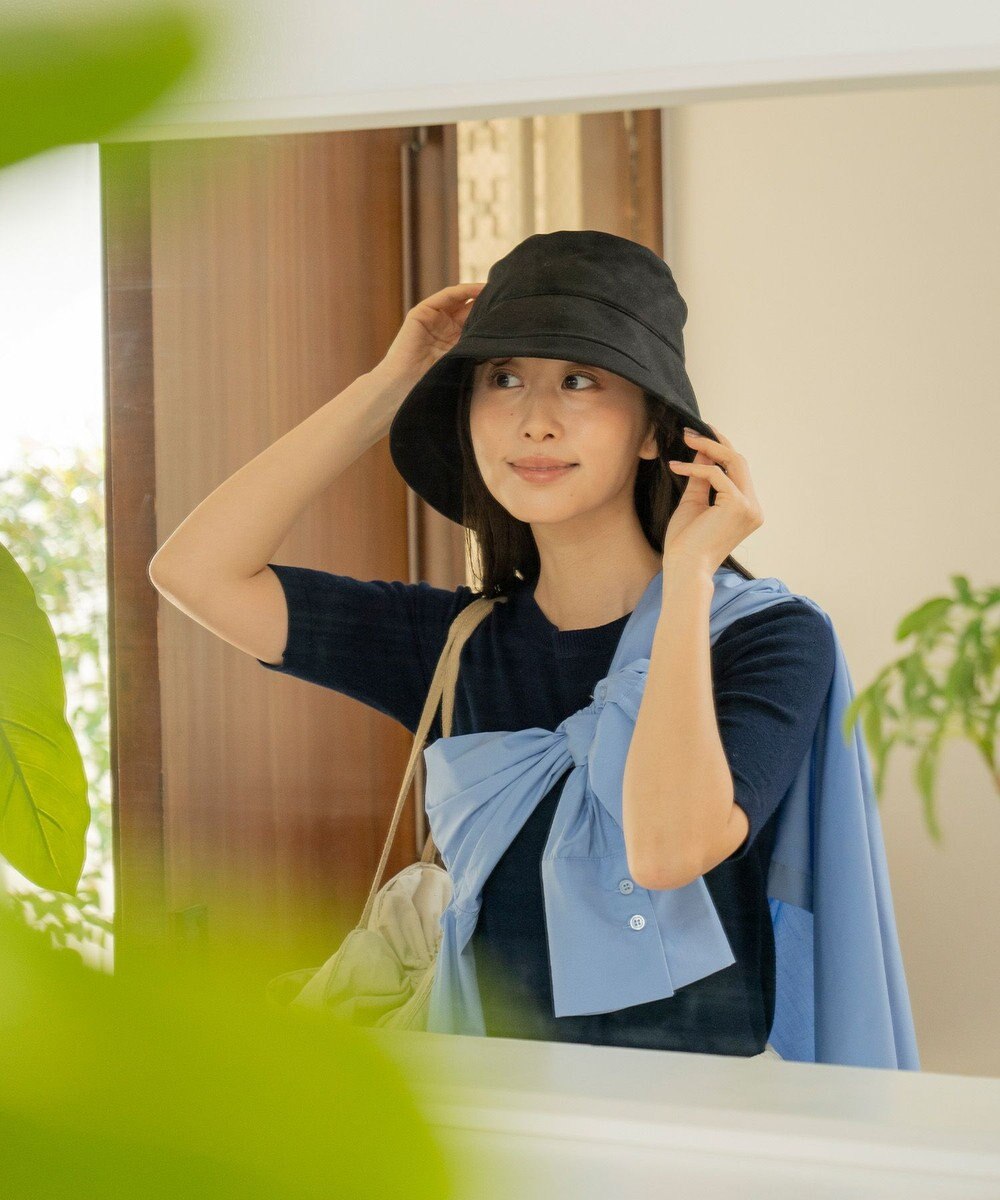 MOONBAT 【一級遮光/UVカット】UVラフィネハット（つばの広さノーマル）速乾/接触冷感/手洗いOK/サイズ調整可能/抗菌防臭加工 