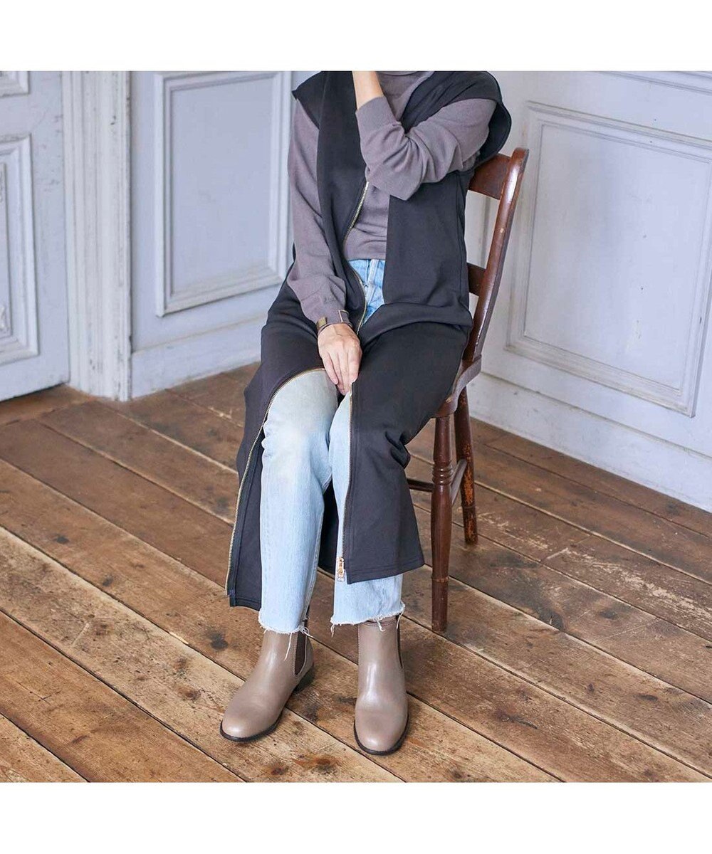 ing <ing>【WEB限定】【サスティナブルシリーズ】サイドゴアショートブーツ 