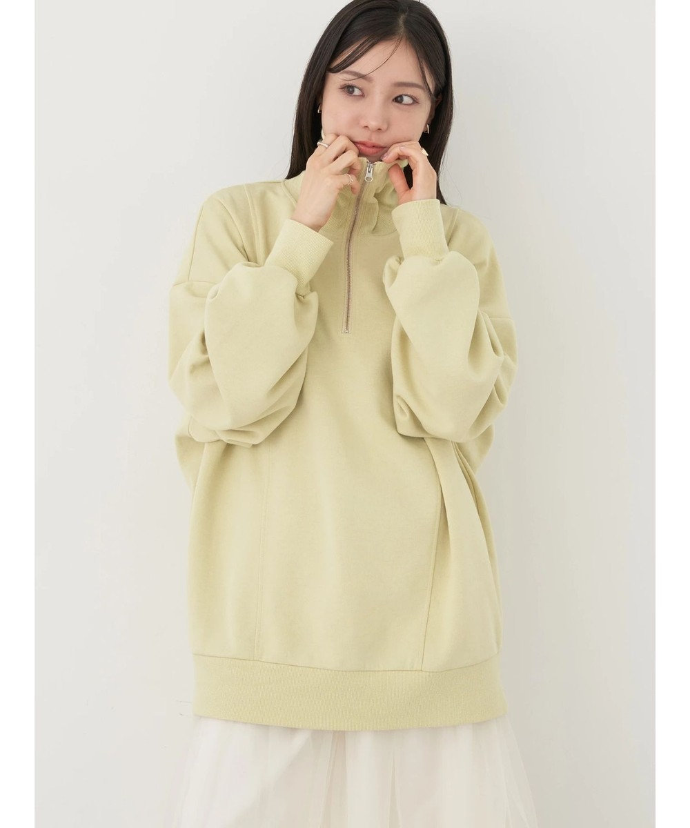 earth music&ecology スタンドｚｉｐダンボールチュニック 