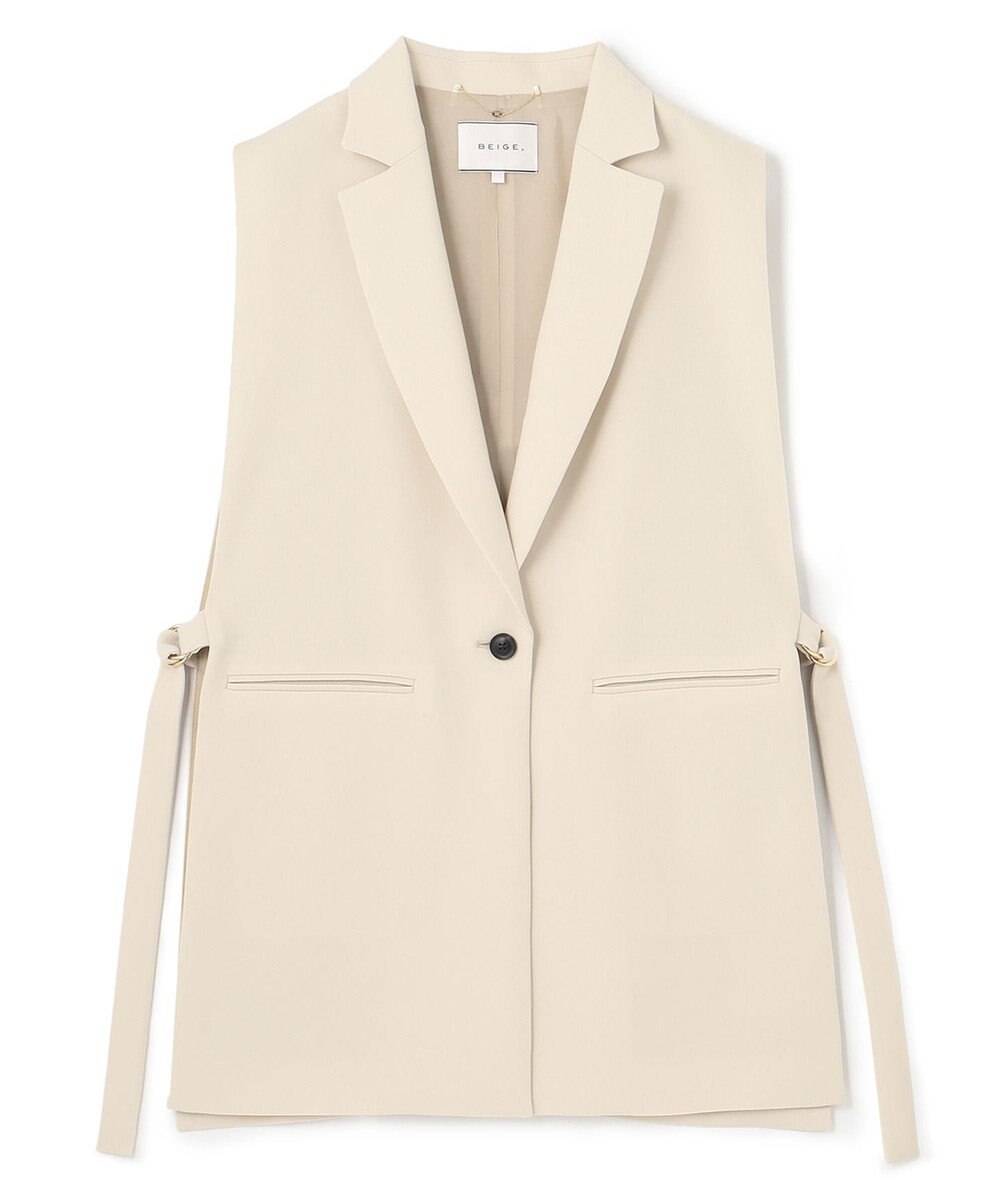 BEIGE， OAK / テーラードジレ 